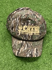Vintage Crane Camo Chevrolet Car Dealer Rope Hat Cap Chevy Oldsmobile Cadillac - Picture 1 of 4