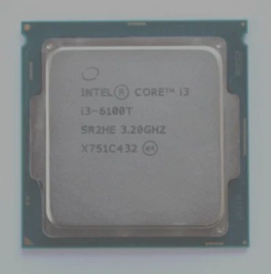 Intel Core i3-6100 T / 2 x 3,20GHz / 8GT/s / 3MB / LGA 1151 / Prozessor - Bild 1 von 2