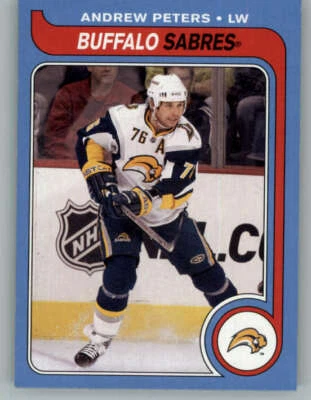 2008-09 O-Pee-Chee 1979-80 Retro #711 Andrew Peters (ref 163081) - Image 1 of 2