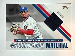 2024 Topps Update "Major League Material" CHRISTOPHER MOREL #MLMU-CM Cubs - Picture 1 of 2