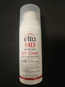 EltaMD Broad-Spectrum SPF 46 Facial Sunscreen (1.7 oz) -New - Unboxed - Picture 1 of 3
