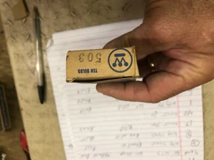 vintage truck bus car military westinghouse # 503 bulbs box of 10 - Bild 1 von 3