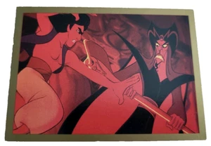 1993 SkyBox Aladdin #71 Aladdin battles Jafar Disney Movie Film Trading Card (G6 - Picture 1 of 2
