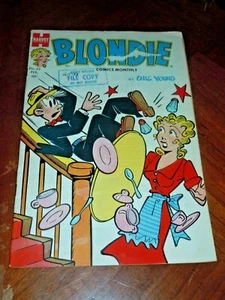 BLONDIE COMICS #63 (Harvey 1954). FINE- (5.5) cond. BUDDY RADISCH File Copy - Picture 1 of 6