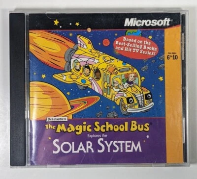 Magic School Bus Explore The Solar System PC CD-ROM 1994 Retro Gaming GOOD COND. - Image 1 of 4