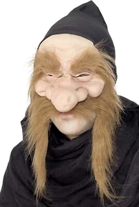 Smiffys Mens Digger Mask Half Face with Hood - Picture 1 of 1