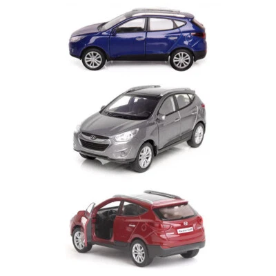 Hyundai Motor Car [Tucson ix35] Mini Diecast 1:38 Scale Miniature Display Toy - Image 1 of 4