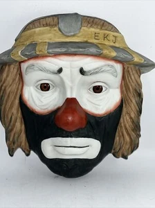VINTAGE RARE EMMETT KELLY JR.WALL PLAQUE/DATED 1989/MOUNTABLE SIGNED - Picture 1 of 7
