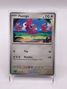 2023 FLAMIGO Pokemon #165 Excellent - Picture 1 of 2