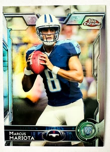 2015 Topps Chrome Marcus Mariota Refractor RC #150 Titans Rookie! - Picture 1 of 3