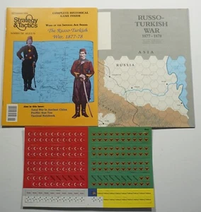Strategy & Tactics 154 1992 SPI with game The Russo-Turkish War UNPUNCHED - Picture 1 of 1