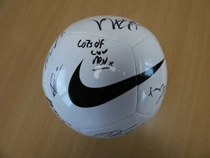 SELLEBRITY SOCCER MATCH | SIGNED DISPLAY BALL BY SEVERAL CELEBRITIES  - Picture 1 of 6