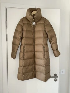 Ralph Lauren camel Oversize-Collar Down Collar Coat puffer jacket S small - Picture 1 of 7