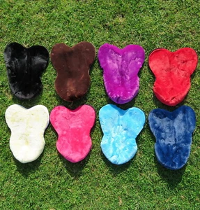 FSS Seat Saver Cover SZTUCZNA SKÓRA OWCZA FUTRO Puszyste Komfort Miękkie CIEPŁE PRZYTULNE Podkładka Siodełko - Zdjęcie 1 z 1