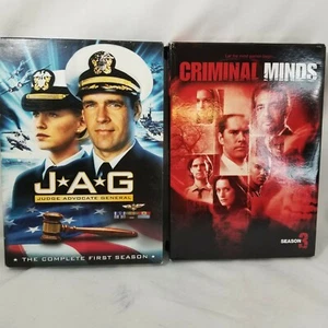 2 DVD Series - JAG Judge Advocate General Season 1 + Criminal Minds Season 3 - Picture 1 of 3