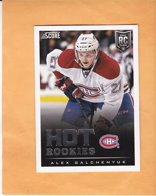 2013-14 SCORE ALEX GALCHENYUK HOT ROOKIES #645 MONTREAL CANADIENS NM-MT - Image 1 of 2