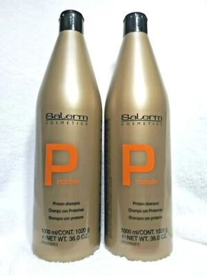 Salerm Protein Shampoo 1000ml/36.0 fl oz-(2 Units) - Image 1 of 2