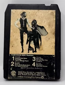 Vintage Fleetwood Mac Rumours 8 Track Tape ungetestet Rockmusik - Bild 1 von 6