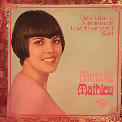 MIREILLE MATHIEU "Quand Tu T'en Iras" EP 45 RPM - Image 1 of 4