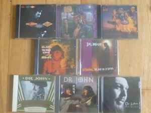 DR JOHN 8 CD LOT CREOLE MOON MEDICAL SCHOOL DIS DAT NIGHT NEW ORLEANS TELEVISION - Picture 1 of 14