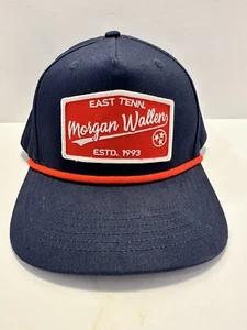 Morgan Wallen East Tenn EST 1993 Snapback Rope Hat Navy Blue Red *RARE* Country - Picture 1 of 7