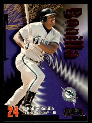 Bobby Bonilla 1998 Circa Thunder  Card #37 Florida Marlins - Image 1 of 2