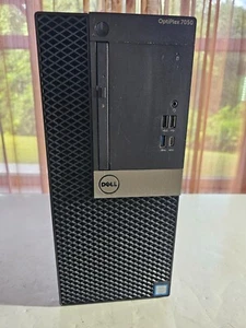 Dell OptiPlex 7050 MT Intel Core i7-7700 3.60GHz 8GB RAM 256GB SSD Windows 10 pr - Picture 1 of 5