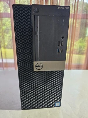 Dell OptiPlex 7050 MT Intel Core i7-7700 3.60GHz 8GB RAM 256GB SSD Windows 10 pr - Image 1 of 4