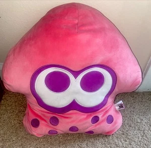 Nintendo - Splatoon - Pink Inkling Squid 15" Plush - Club Mocchi Mocchi - Tomy - Picture 1 of 4