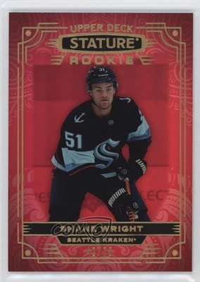 2022-23 Upper Deck Stature Rookies Red /75 Shane Wright #106 Rookie RC - Image 1 of 2