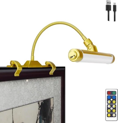Wireless Picture Frame Led Lighting,Rechargeable Art Display Lighting Clip on… - Image 1 of 4
