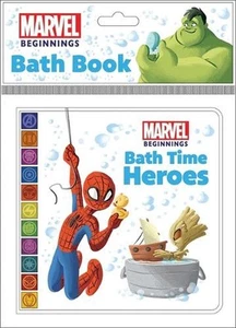 Marvel Beginnings: Bath Time Heroes Bath Book by Pi Kids - Picture 1 of 1