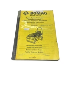 BOMAG BW 120 AD-4 Tandem Vibratory Roller Spare Parts Catalogue *SALE* - Picture 1 of 2