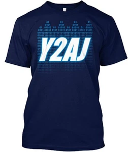 T-shirt Y2aj nuovo design made in USA taglia dalla S alla 5XL - Foto 1 di 1