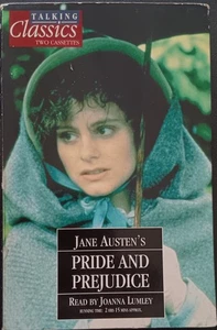 Jane Austen's Pride and Prejudice read by Joanna Lumley 2 x cassettes, excellent - Picture 1 of 3