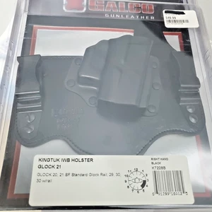 NEW Galco Glock KT228B Kingtuk Deluxe IWB Holster Right Hand Black - Picture 1 of 3