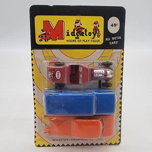 Vintage MIDGETOY all-metal toy cars New And Sealed And Unpunched NOS - Picture 1 of 7