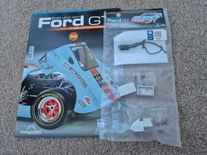 1/8 SCALE DEAGOSTINI BUILD YOUR OWN THE FORD GT40 CAR ISSUE PART 88 + MAGAZINE - Picture 1 of 3