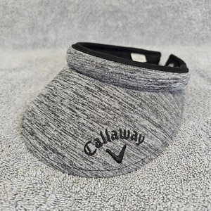 Callaway Ladies Golf Visor Grey Gray One Size Sun Hat Excellent Condition - Picture 1 of 9