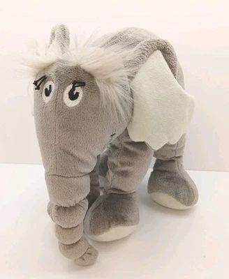 Retired Manhattan Toy Dr. Seuss Horton Hears A Who Elephant 9" Plush Toy 2007 - Image 1 of 4