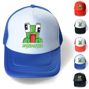 መKids Indescriptible Verano Malla Sol Sombrero Snapback Gorra de Béisbol YOUTUBER Jugador Mercancía - Imagen 1 de 14
