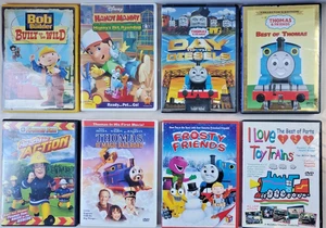 Thomas & Friends 8 DVD Lot~ Fireman Sam, Frosty, Builder Bob, Handy Manny & More - Picture 1 of 5