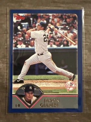 2003 Topps #30 Jason Giambi New York Yankees                                 (M) - Image 1 of 2