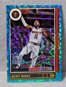 2021-2022 Panini Hoops Teal Explosion Monte Morris #51 Denver Nuggets - Bild 1 von 2