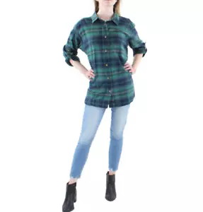 Columbia Damen Baumwolle kariert Knopfleiste Fichte mehrere Größen XL - Bild 1 von 2