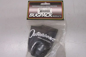 Bugpack 1627-14 Pre-Filter 3'' Tall Rect. AC Black - Picture 1 of 2