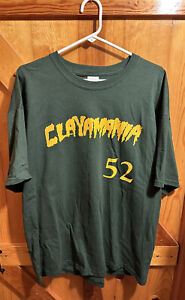 Clayamania Clay Matthews #52 Green Bay Packers T-shirt Size Men's XL
