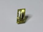  Yellow quartz free-form shaped gemstone..6.38 Carat