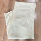 Unbranded Soft Yellow Blanket Long Cotton Size 96” X 66” Chevron Texture