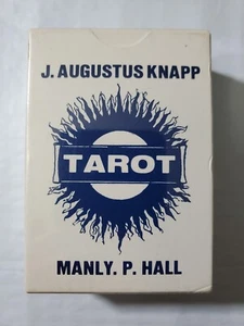 DE COLECCIÓN - Rara 1981 J AUGUST KNAPP MANLY P HALL BARAJA DE TAROT/NUEVA Sellada - Imagen 1 de 6